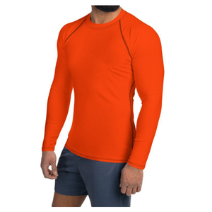 Wholesale OEM Manufacturer Sportswear <b>Men</b> Quick Dry Eco-Friendly <b>Swimming</b> <b>Top</b> Long Sleeve Compression Breathable Rash Guard - Product Image 5
