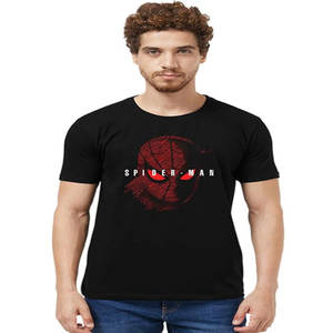 Camiseta de Alta Calidad para Hombre, Corte Regular, Algodón/Poliéster, Cuello Redondo, Manga Corta, Estampado Serigrafiado, Diseño Sólido - Product Image 2