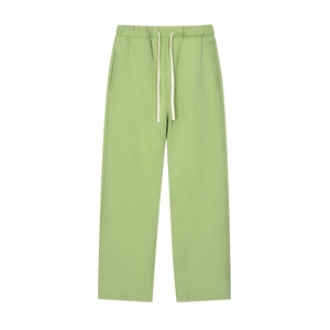 Fournisseur de pantalons de survêtement en coton lourd pour hommes sur mesure pour les marques américaines, coupe large et production en gros - Product Image 3