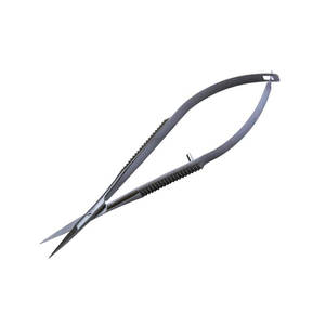 HASIBI NAQIBI SURGICAL CORP Tijeras Quirúrgicas Micro Profesionales de 4.5" Rectas para Corte de Suturas con Acción de Resorte Manuales de Acero Inoxidable - Product Image 4