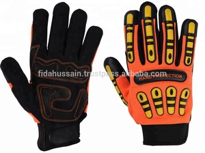 Gants de mécanicien personnalisés de protection contre les chocs de qualité supérieure pour un usage quotidien 2024 gants de mécanicien en gros gants en cuir du Pakistan - Product Image 6