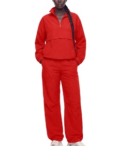 Chaqueta cortavientos de alta calidad para mujer, con logotipo personalizado, ropa deportiva, servicio OEM, chaquetas cortavientos con cremallera para mujer - Product Image 4