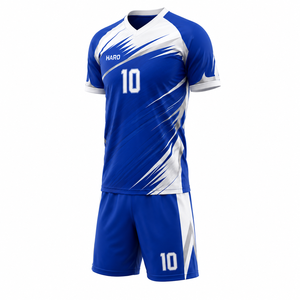 Conjunto de Uniforme de Fútbol Personalizado, Camiseta, Pantalones Cortos y Calcetines Sublimados para Equipos Juveniles, Adultos, Clubes y Academias - Product Image 3