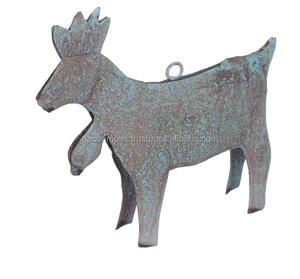 Adorno en forma de gallina Adornos decorativos de farolillos de hierro y adornos decorativos para festivales Suministros para fiestas - Product Image 2