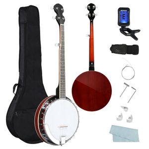 Set di Banjo a 5 Corde per Destrorsi, Dimensioni Standard con Manico in Mogano Premium e Fondo in Sapele Massiccio, Accessori Premium Inclusi - Product Image 2