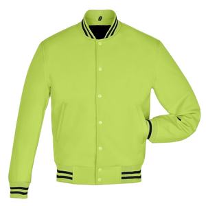 Chaqueta Varsity de Lana Personalizada para Hombre, Estilo Universitario de Alta Calidad con Parches, Estilo Urbano, Gran Venta 2026 - Product Image 2