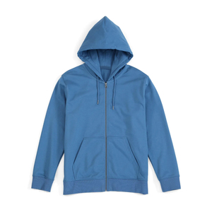 Sudadera con Capucha y Cremallera para Hombre, Marca Harry Johnson Production, Color Sólido, Algodón, Estilo Casual, Corte Regular, Tejido de Punto para Otoño - Product Image 4