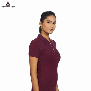 Nouveau design, qualité supérieure, polo femme uni, personnalisable, polos de golf de haute qualité pour la vente en gros, vêtements de bureau pour femmes - Product Image 3