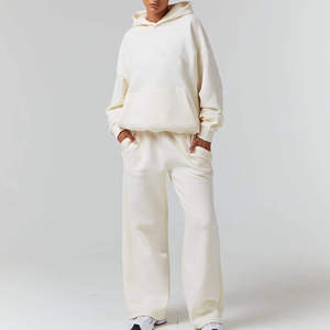 Conjunto Deportivo Informal de Dos Piezas para Mujer, Chaqueta Holgada con Cierre y Pantalones Cortos, Transpirable, sin Cuello, Estilo Jogger - Product Image 3