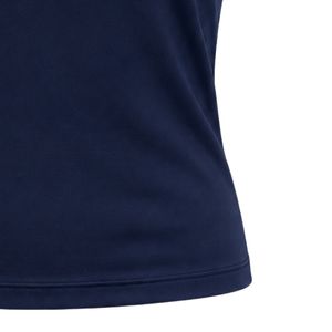 <b>Women's</b> <b>Navy</b> Blue Gym Tank <b>Top</b> with JJ Logo Embroidery Sleeveless Crew Neck Sports Training Shirt for <b>Women</b> Fitness Apparel - Product Image 6