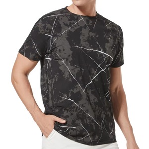 Vente en gros de t-shirts d'été pour hommes en coton 100% avec sublimation, logo personnalisé, motif uni, manches courtes, col rond, t-shirts écologiques - Product Image 4