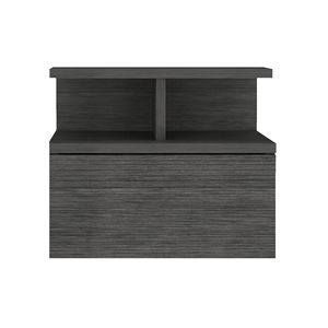 Adele nightstand ลอยน้ำได้พร้อมลิ้นชักและชั้นวางสำหรับเปิด - Product Image 2