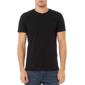 Camisetas al por mayor para hombre con cuello redondo, proveedor de camisetas de algodón con logo personalizado, camisetas de cuello redondo para hombre - Product Image 1