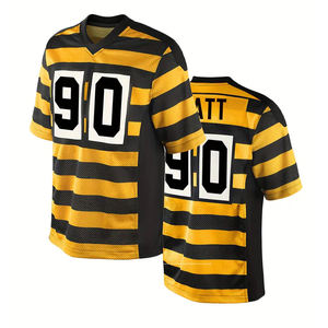 Nouveau produit de qualité, maillot de football américain pour homme à manches courtes, pour vêtements de sport, logo brodé et étiquettes disponibles. - Product Image 2