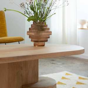 Mesa de centro de madera de mango Vandana Aston Zentrix - Product Image 3