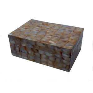 Handcrafted Eco Resin Inlay <b>Box</b> for Conscious Buyers Elegant Jewelry Gift Solution by Tradebyd - Product Image 1