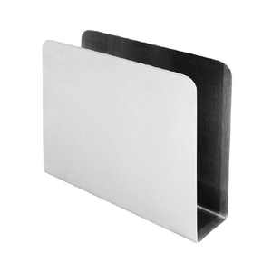 Porte-serviettes moderne en métal plaqué argent, multifonctionnel, décoration de table pour salle de bain et restaurant, support à papier artisanal - Product Image 1