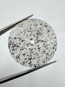 A K Gems - Cabujón Plano Redondo de Piedra Solar Negra Natural de 28.5mm y 0.7mm de Grosor, de la India (Rajasthan), para Fabricación de Relojes - Product Image 4