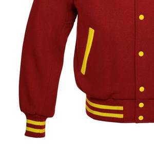 Veste varsity sur mesure pour homme, brodée et personnalisée, vêtement décontracté d'hiver, respirante et confortable, pour adultes. - Product Image 3