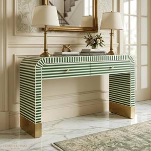 Premium Wooden Fluted Drawer Unit - Product Image 1