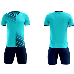 Uniformes de Fútbol de Malla Impresa Listos para Enviar, Camisetas de Fútbol, Conjuntos de Camisetas Deportivas de Secado Rápido, Pantalones Cortos Deportivos con Logotipo Personalizado - Product Image 2