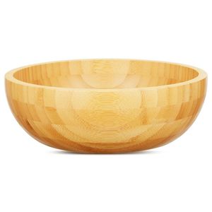 Bol de service en bois d'acacia, design premium, durable, décoration pour la maison, hôtels, restaurants, vaisselle, bol à soupe, bol à collation - Product Image 4