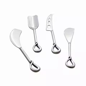 Juego de Cuchillos para Queso Exclusivo, Herramientas de Acero Inoxidable para Cortar Queso, Kit de Servicio para Cocina, Vajilla para Mesa - Product Image 3
