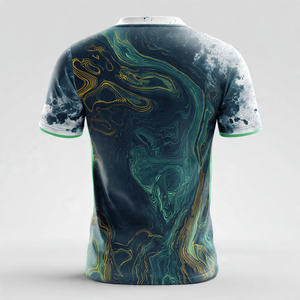 Maillots de football d'entraînement à séchage rapide, maillots de football sublimés légers, t-shirts de football imprimés pour hommes - Product Image 4