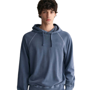 Custom Vintage Wash Raglan <b>Hoodie</b> OEM Manufacturer Cotton Polyester French Terry Unisex Casual Wear Factory Wholesale Bulk - Product Image 2