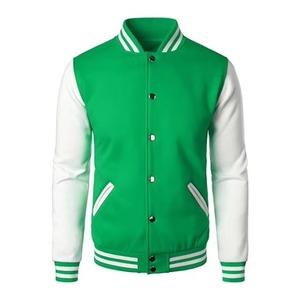 Custom Heavyweight Chenillen Embroidered Wool <b>Lettering</b> <b>Jacket</b> Leather Sleeves Letterman Varsity <b>Jackets</b> for <b>Men</b> - Product Image 1
