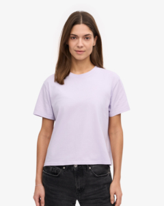 Camiseta de Cuello Redondo para Mujer, Último Diseño Exclusivo, Ajustada, Informal, Transpirable, 100% Algodón, en Oferta - Product Image 5