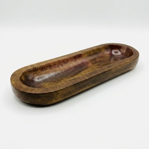 Wholesale Luxury Amethyst Crystal Infused Wooden Dough Bowl <b>Candle</b> 3-<b>Wick</b> Natural Soy Wax Aromatherapy <b>Candle</b> For Home Decor - Product Image 3