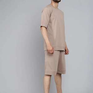 Conjunto de Camiseta y Pantalones Cortos Deportivos de Algodón 100% del Fabricante, Unisex, de Alta Calidad, con Estampado Personalizado - Product Image 5