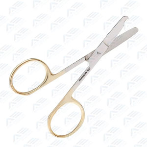 Tijeras Quirúrgicas de Acero Inoxidable con Borde Liso, Instrumentos Médicos, Equipos Médicos al por Mayor, Tijeras de Hilo en Forma de U Totalmente de Acero - Product Image 5