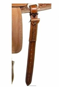 Selle Western classique en cuir marron pour la conduite à la ferme et les aventures sur sentier à prix réduit par le fournisseur Western Saddle - Product Image 5
