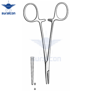 คีมหนีบหลอดเลือด Halsted-Mosquito Artery Forcep ขนาด 10 ซม. / 4 นิ้ว ฟันขนาด 1:2 แบบตรงธรรมดา สำหรับห้ามเลือด ใช้ในศัลยกรรม ผลิตจากสแตนเลสคุณภาพสูง - Product Image 5