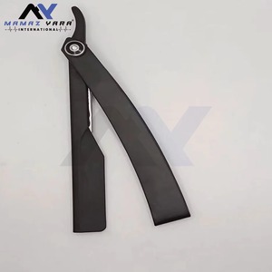 Stainless Steel Cut Throat Barber Shavette <b>Razor</b> Disposable Blade Face Beard Body <b>Bikini</b> Shaving Tool Professional Salon Groom - Product Image 5