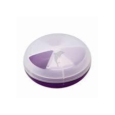 Inomata Violet <b>Pill</b> Storage <b>Case</b> - Product Image 1
