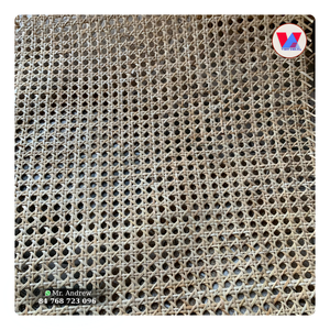 BEST SELLING Eco-friendly Herringbone Cane Webbing Roll Natural Rattan Mesh For <b>Wall</b> <b>Panel</b> Bed <b>Headboard</b> Chair Crafts 15m B2B - Product Image 1