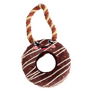 Juguete de Peluche Suave y Esponjoso, Donut Colgante de Dibujos Animados, Relleno de Algodón Velboa, Poliéster y Algodón PP, Material Suave Personalizable, Navidad - Product Image 2