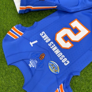 Conjunto de Uniforme de Fútbol Juvenil de la Mejor Calidad y Precio Competitivo, Azul, Sin Mangas, Cuello en V, Sublimado, Absorbente de Humedad, Ropa Deportiva 2 - Product Image 3