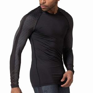 Top Quality Men <b>Compression</b> <b>Shirt</b> for Weightlifting Gym Wear Sweat Resistant Men <b>Compression</b> <b>Shirt</b> - Product Image 1