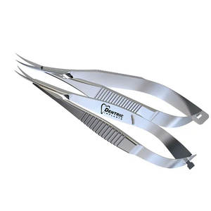 Dentric Implants DI-ESIS2016A Tijeras Microscópicas de Capsulotomía de Acero con Certificación CE, Juego de Instrumentos Quirúrgicos Oftálmicos - Product Image 3