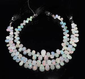 Natural Ethiopian <b>Opal</b> Smooth Pear Shape Beads 8 Inch Strand Flashy Welo <b>Opal</b> Beads High Quality Natural <b>Opal</b> Beads 5x7-6x8MM - Product Image 5