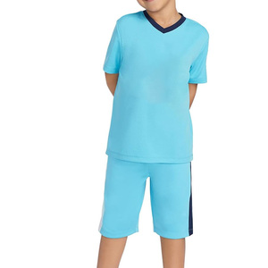 Custom Kids Soccer Uniform Set Youth Football Jersey Quick Dry Training Kit Breathable Team Wear For <b>Boys</b> And Girls - Product Image 2