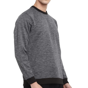 Sudadera Premium de Estilo Urbano, Personalizada, de Algodón, Cuello Redondo, Gruesa, Lisa, de Moda, OEM, Marca Privada - Product Image 4