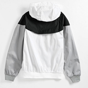Chaqueta Cortavientos Personalizada para Hombre, Chaqueta Cortavientos Ligera con Capucha, Tejido Ecológico Impermeable para Invierno - Product Image 1