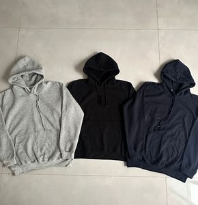 Sweats à capuche en molleton de coton lavés, colorés, à manches longues pour hommes, personnalisables avec votre logo - Product Image 2