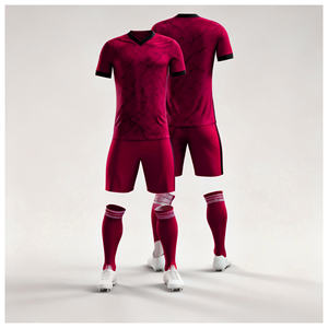 Ensemble de maillots de football personnalisés OEM |   Tailles pour hommes, femmes et jeunes |   Vêtements de sport légers à séchage rapide en gros - Product Image 5