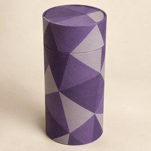 Custom Violet Facet Round Tube <b>Box</b> for Lotion Bottle Packaging - Product Image 3